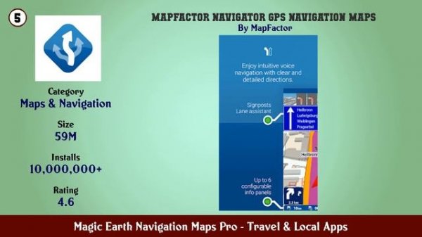 Top 10 Magic Earth Navigation Maps Pro Android Apps
