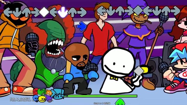 FNF: Shaggy x Matt x Tricky x Bob x Whitty x Zardy | 100% Hits | Chad Supremacy смотреть онлайн