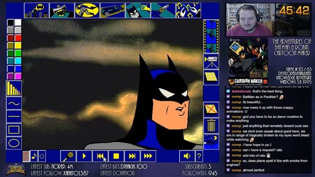#23 ADVENTURES OF BATMAN & ROBIN CARTOON MAKER (Win 3.11) | The Caped Crusade смотреть онлайн