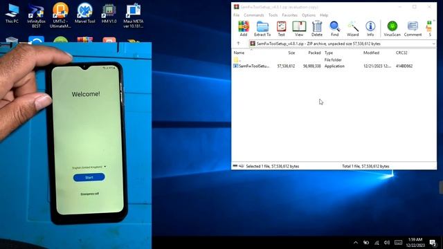 Samsung Frp Bypass With Frp Tool 2024 || Android 13 12 11 || Enable Adb File | New Security смотреть онлайн