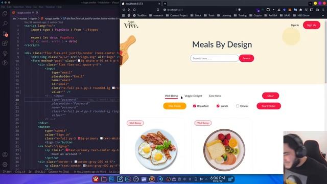 Building a restaurant Web app with sveltekit/supabase/ смотреть онлайн
