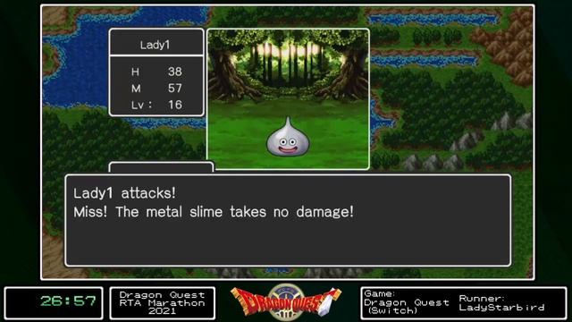Dragon Quest 2021 RTA Marathon - Dragon Quest 1 Any% Switch by LadyStarbird смотреть онлайн