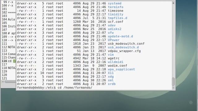 Comandos iniciais linux - parte 2 смотреть онлайн