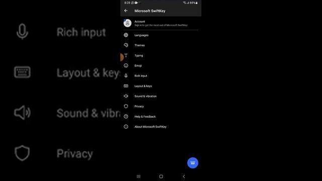 Setting Microsoft Swiftkey Keyboard смотреть онлайн