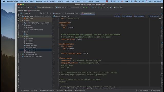 Flutter: Change App Icons (using library flutter_launcher_icons) смотреть онлайн