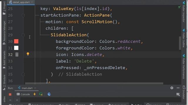 Flutter Slidable смотреть онлайн