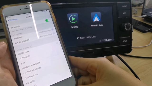 Wireless Android Auto & Carplay 2 in 1 adapter смотреть онлайн
