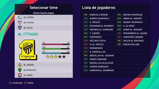 EM BREVE- Option File Roshn Saudi League PES 2021 - PS4 смотреть онлайн