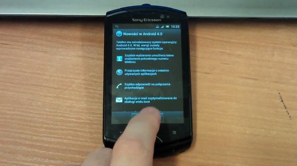 Sony Ericsson live with walkman WT19i update android 4.0.4 ICS