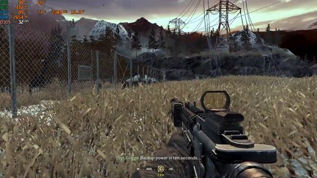 Call of Duty 4 : Modern Warfare on Intel 520 смотреть онлайн