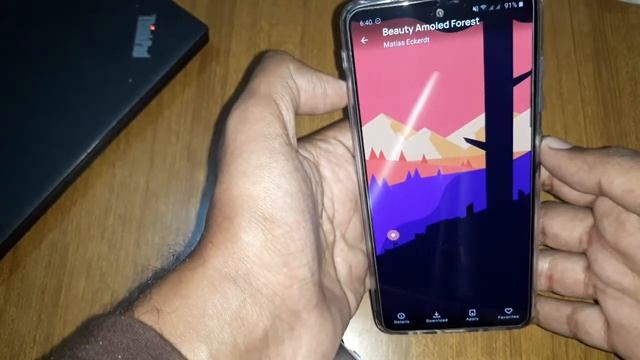 Best HD Wallpaper App for Amoled Screen Smartphones (Link in Description) смотреть онлайн