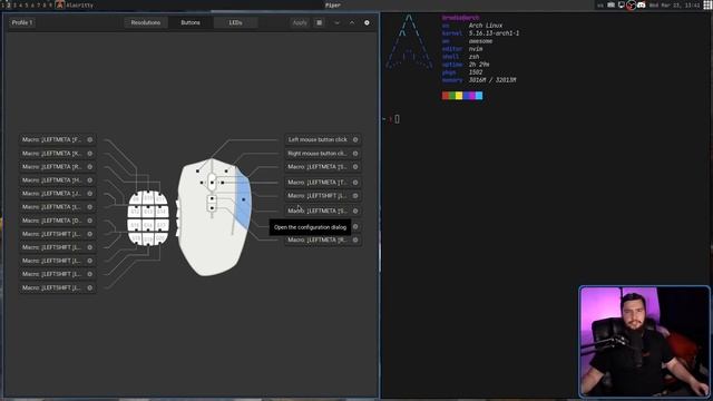 Can I Fit A Tiling Window Manager On My Mouse? смотреть онлайн