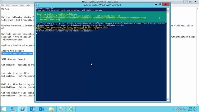 Find Mail Box Size Office 365 Powershell & Expoert csv смотреть онлайн