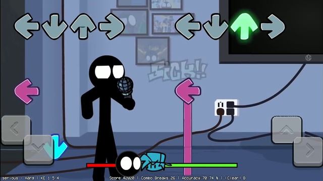 Friday night funkin' vs Stickman android Gama alta y media смотреть онлайн