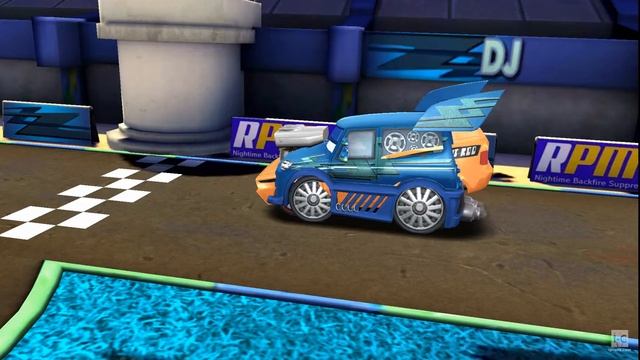 Cars: Fast as Lightning - DJ Complete Walkthrough HD смотреть онлайн