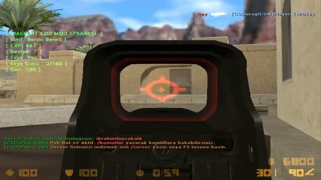 CS 1.6'DA CALL OF DUTY OYNAMAK !! - CS 1.6 CALL OF DUTY MOD !! смотреть онлайн
