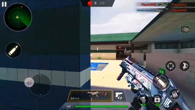 Strike Force Heroes: FPS 3D gameplay android | solo | map - 1, 4 - player | 😤 solo 15 kills смотреть онлайн