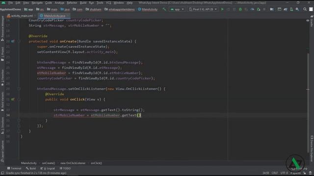 WhatsApp integration in android - Send message from app смотреть онлайн