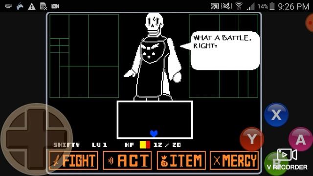 android story shift papyrus fight смотреть онлайн