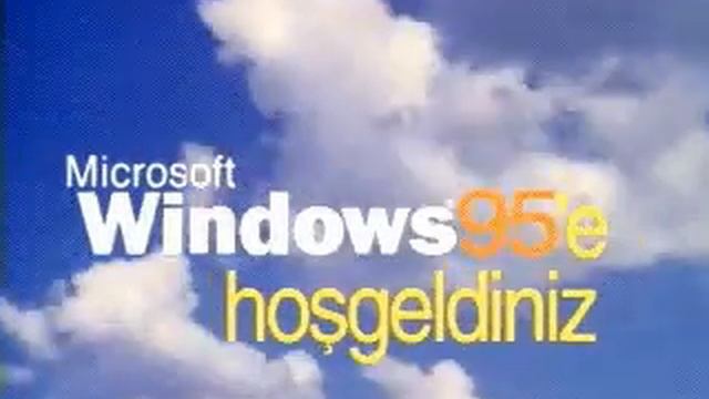 windows 95 türkçe hoşgeldiniz videosu смотреть онлайн
