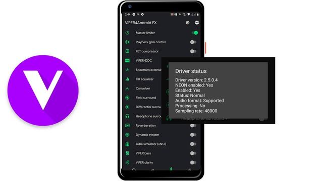 ViPER4Android v2.7 on Android Q ROMs Fix 'Processing: No' error смотреть онлайн