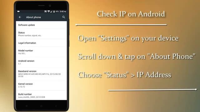 How To Find My IP Address on Android смотреть онлайн
