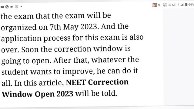 NEET 2023 CORRECTION WINDOW OPEN NEWS 🔥/ NTA BREAKING NEWS/ADMIT CARD DATE /#neet #neetaspirants смотреть онлайн