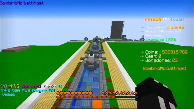 NOVO SERVIDOR DE RANKUP PRISON OP COM MÁQUINAS, LOJA VIRTUAL, ITENS OP 2018 -› CITRIK23 ‹- смотреть онлайн