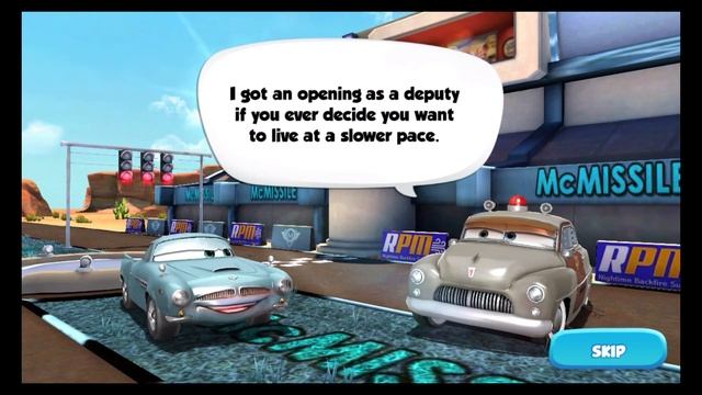 Cars: Fast As Lightning | IOS / Android | Walkthrough / Lets Play #11 - Finn McMissile Races