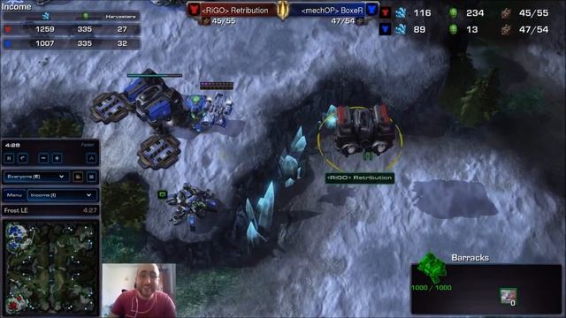 Terran Agresivo - TvT - GrandMaster - Retribution vs BoxeR - Starcraft 2: LotV смотреть онлайн