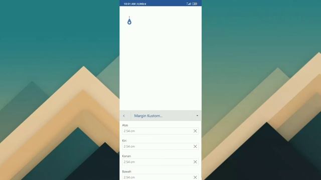 CARA MENGATUR MARGIN, ORIENTASI HALAMAN,& UKURAN KERTAS DI MS WORD ANDROID смотреть онлайн