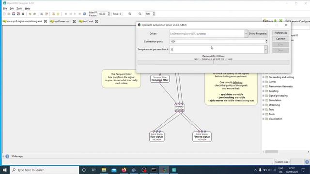 Basic setup EEG Smarting mobi and openViBE tutorial смотреть онлайн