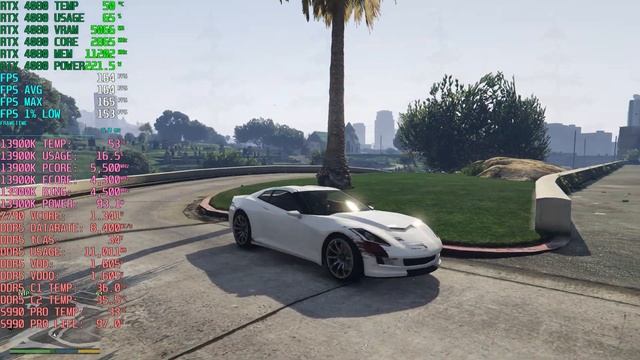 GTA V \\ Scuba Raptor NexXxos 1260 + 13900K + 4080 + DDR5-8400C34 // 1440 Ultra // G7 240Hz смотреть онлайн