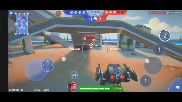 Mech Arena Game [Guardian & Disc Launcher 8 ] 13 Kills смотреть онлайн