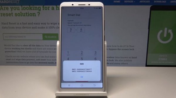 How to Check IMEI Number on VIVO Y71 - IMEI Info in VIVO