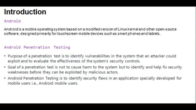 2. Android Penetration Testing: #androidsecurity | #mobileapplications SecurityTesting #Introductio смотреть онлайн