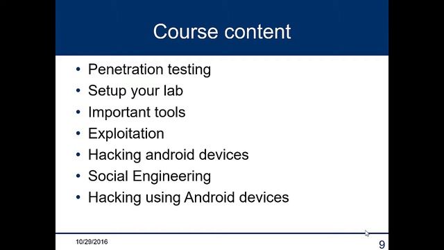 Learn Kali and Hack Android devices смотреть онлайн