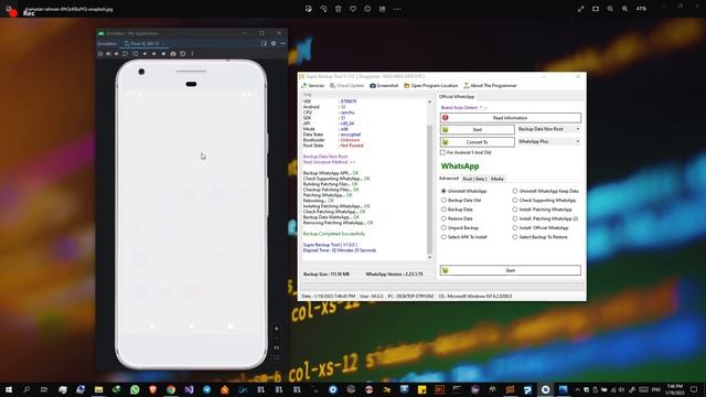 Super Backup Tool V1.0.0 ( Backup Data WhatsApp & Convert To WhatsApp Plus ) смотреть онлайн
