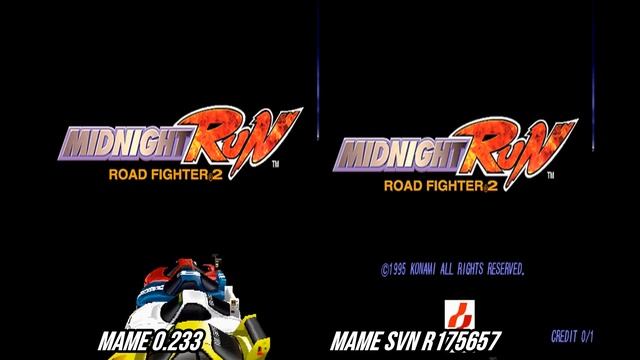 Midnight Run: Road Fighter 2 - Video improvements - Attrack Mode - MAME WIP смотреть онлайн