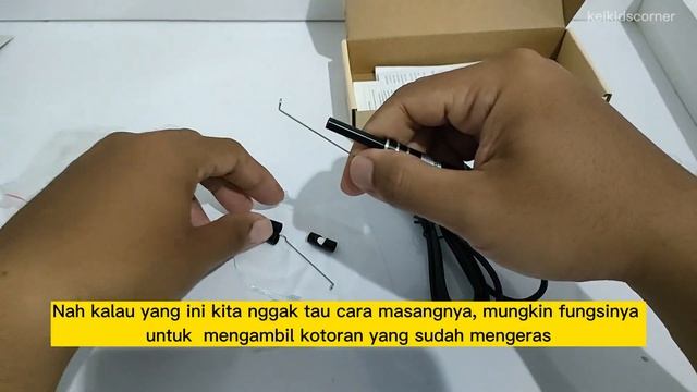 Kamera Endoskopi Dan Pembersih Telinga Anak - Unboxing Review смотреть онлайн