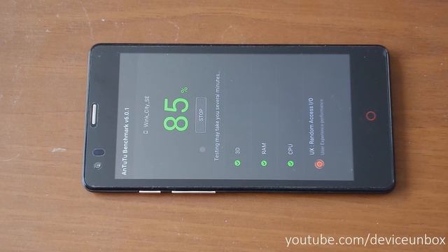 Wink City SE Benchmark [Quad-core Mediatek 6580A] смотреть онлайн