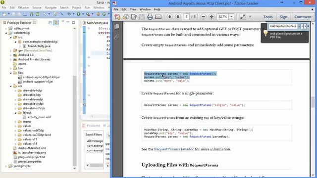 02) GET ve POST verilerini PHP ile almak ve Android'de okumak смотреть онлайн