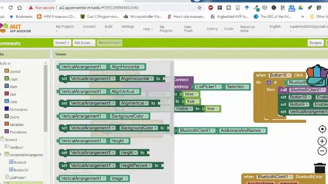 MIT App Inventor Bluetooth Arduino Controlled Home Automation Android App смотреть онлайн