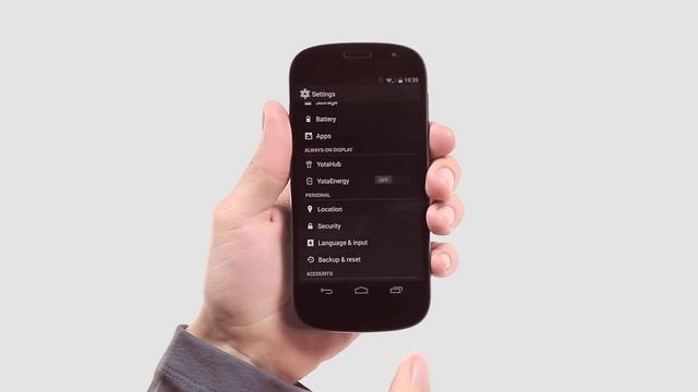 YotaEnergy: the energy saving mode of the YOTAPHONE2 смотреть онлайн