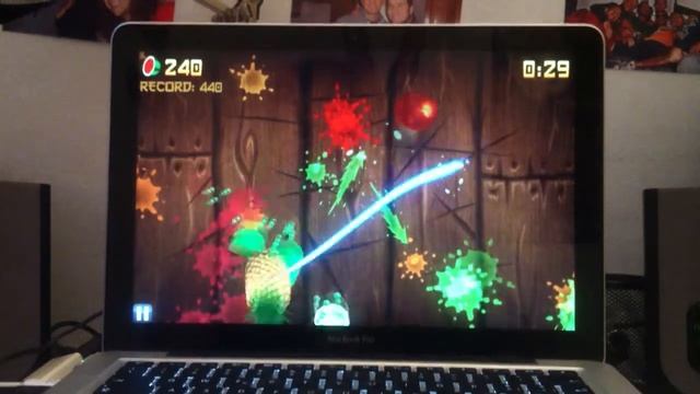 Fruit Ninja on Windows 8 Release Preview смотреть онлайн