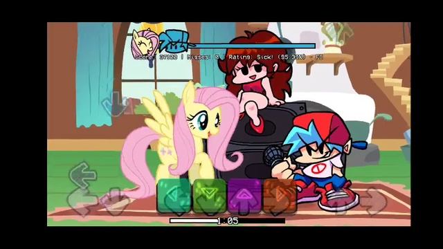 Friday Night Funkin' Dr. Fluttershy Android Port смотреть онлайн