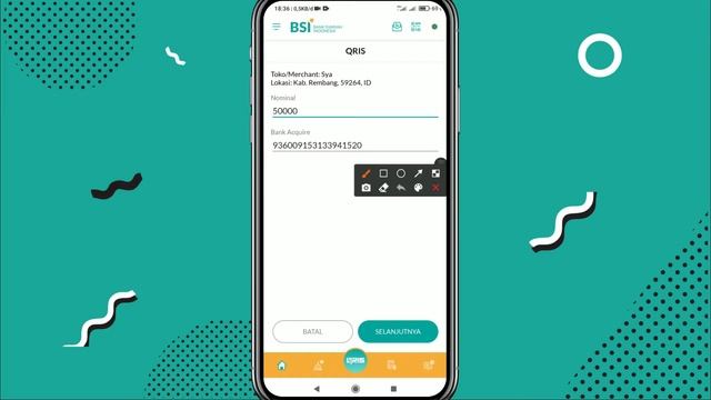 Cara Bayar Dengan QRIS BSI Mobile смотреть онлайн