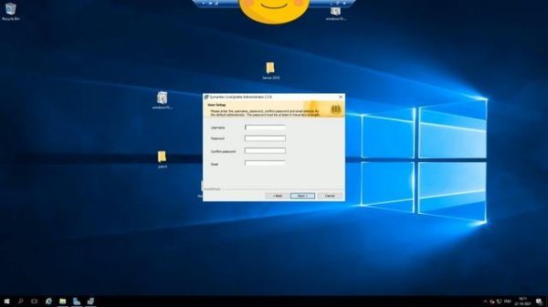 Installation of Symantec Live Update Administrator #LUA SERVER