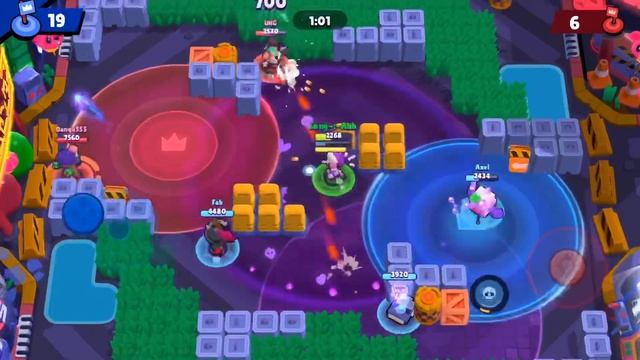 Brawler EMZ! (Star Power: Hype) - Hot Zone - Controller Chaos || BRAWL STARS смотреть онлайн