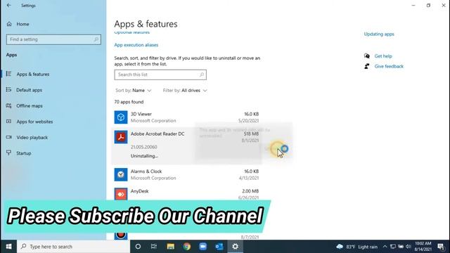 How to Uninstall Apps in Windows 10 || Uninstall Program 2021 смотреть онлайн